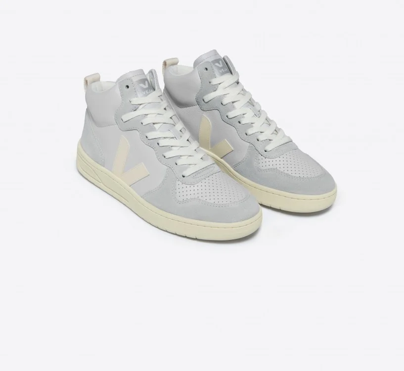 Tênis VEJA Masculino V-15 Couro Pearl Cashew VEJA - VERT Oficial 2