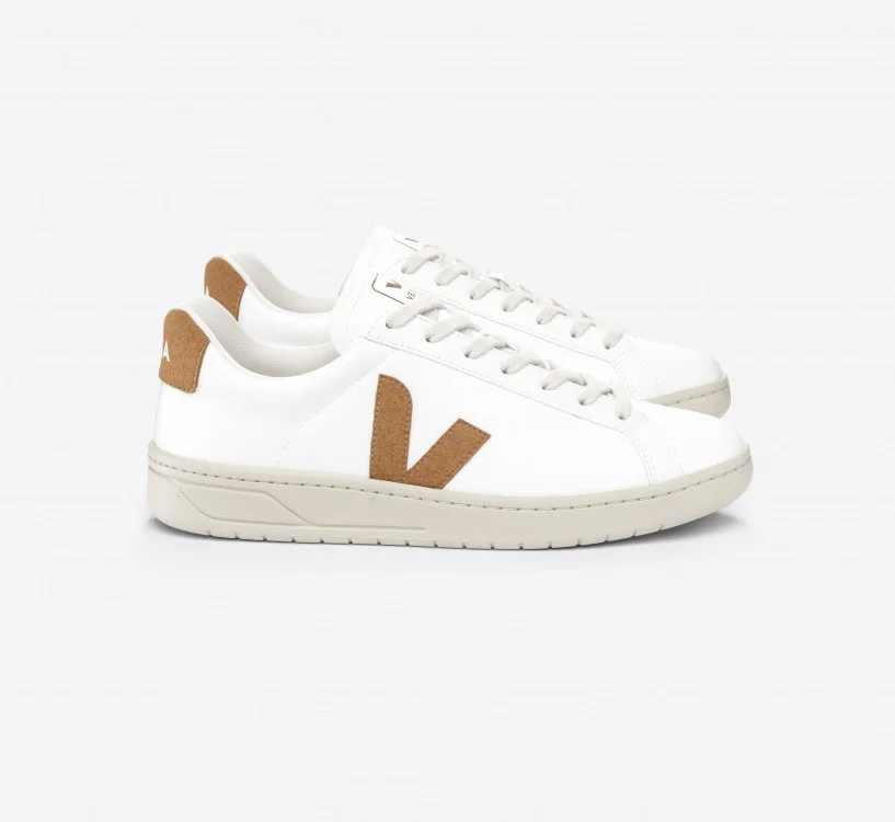 Tênis VEJA Masculino Urca Cwl Branco Camel VEJA - VERT Oficial