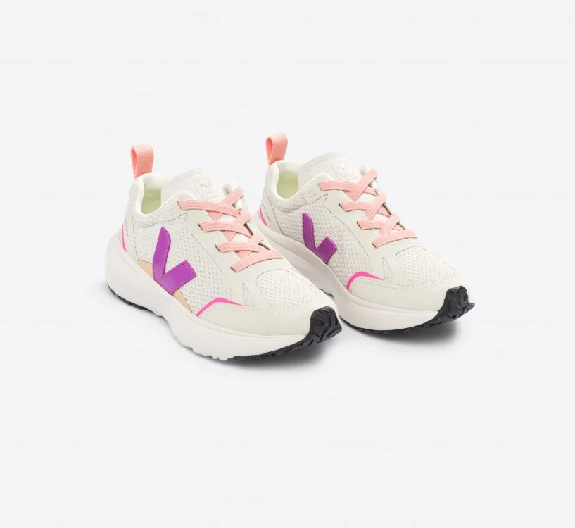 Tênis VEJA Infantil Canary Light Alveomesh Natural Lotus VEJA - VERT Oficial 2