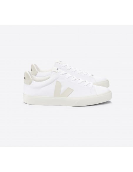 Tênis VEJA Feminino Campo Algodão Branco Pierre VEJA - VERT Oficial