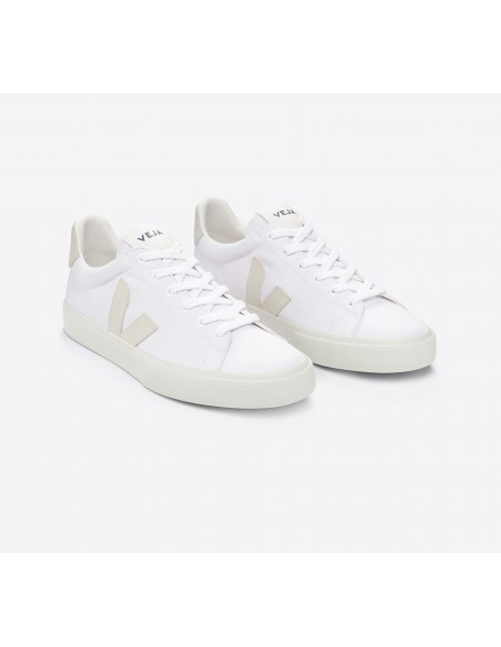 Tênis VEJA Feminino Campo Algodão Branco Pierre VEJA - VERT Oficial
