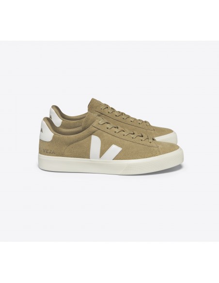 Tênis VEJA Feminino Campo Suede Dune Branco VEJA - VERT Oficial