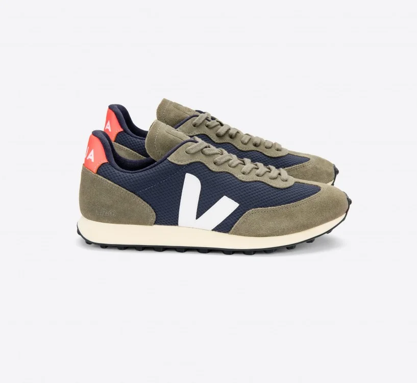 Tênis VEJA Feminino Rio Branco Alveomesh Nautico Branco Orange Fluo VEJA - VERT Oficial