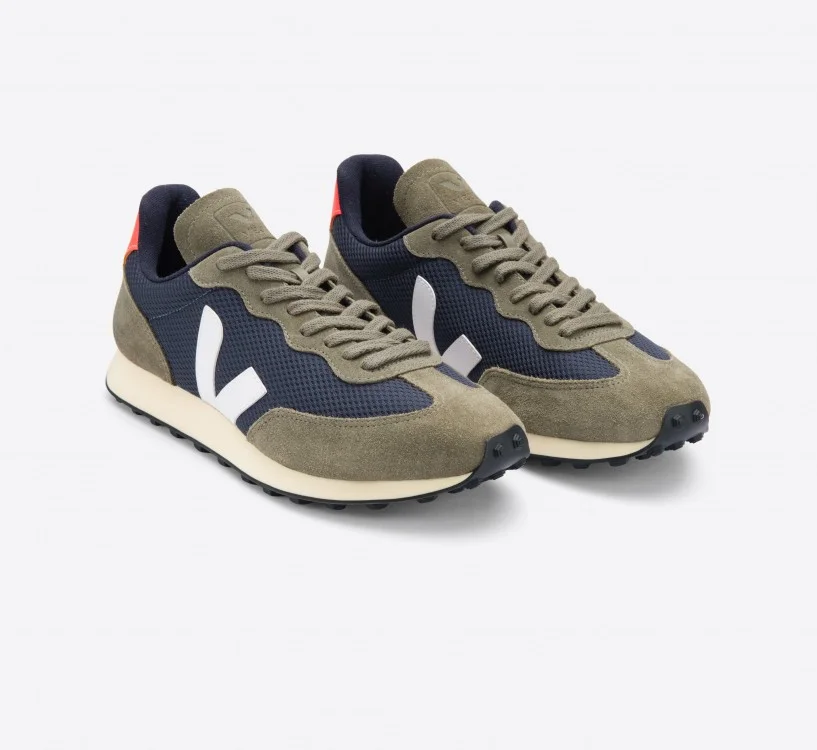 Tênis VEJA Masculino Rio Branco Alveomesh Nautico Branco Orange Fluo VEJA - VERT Oficial 2