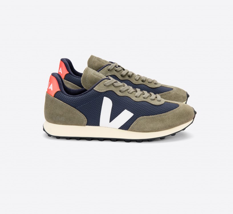 Tênis VEJA Masculino Rio Branco Alveomesh Nautico Branco Orange Fluo VEJA - VERT Oficial