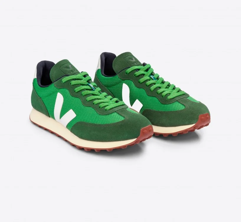 Tênis VEJA Feminino Rio Branco Alveomesh Emeraude Branco VEJA - VERT Oficial 2