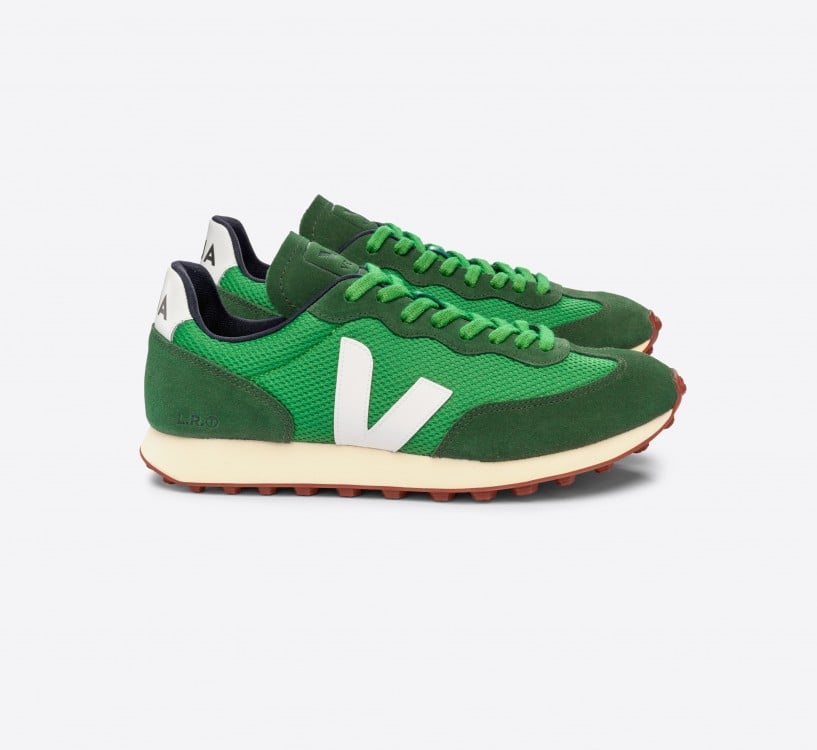 Tênis VEJA Masculino Rio Branco Alveomesh Emeraude Branco VEJA - VERT Oficial