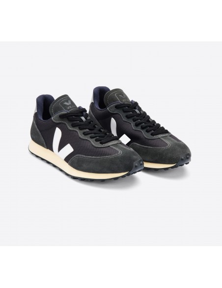 Tênis VEJA Masculino Rio Branco Alveomesh Preto Branco Oxford Grey VEJA - VERT Oficial