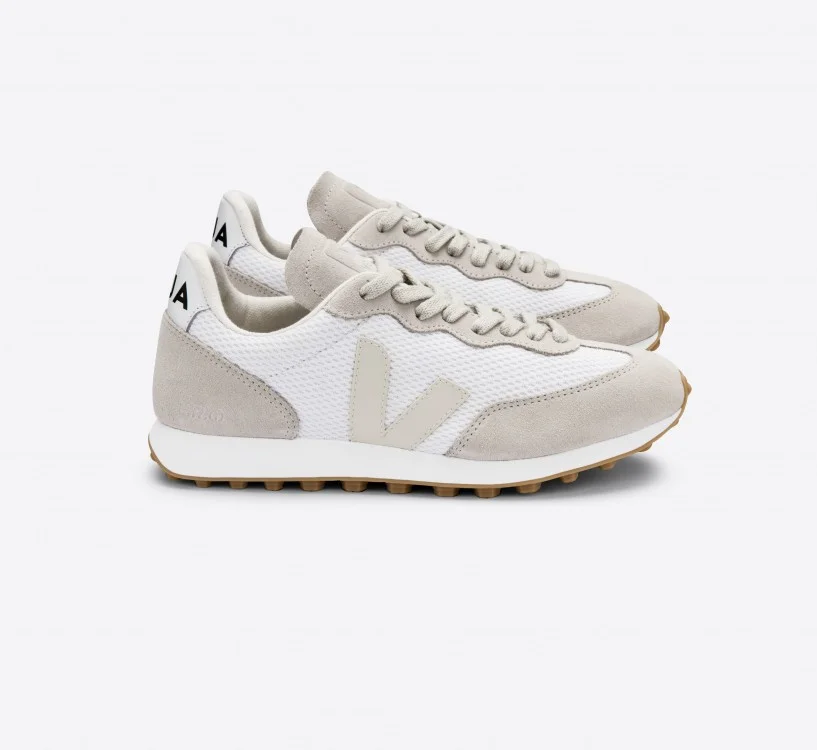 Tênis VEJA Masculino Rio Branco Alveomesh Branco Pierre Natural VEJA - VERT Oficial