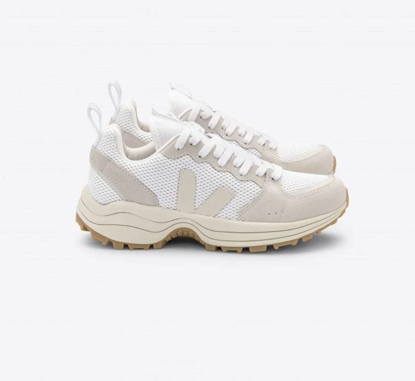 Tênis VEJA Masculino Venturi Alveomesh Branco Pierre Natural VEJA - VERT Oficial