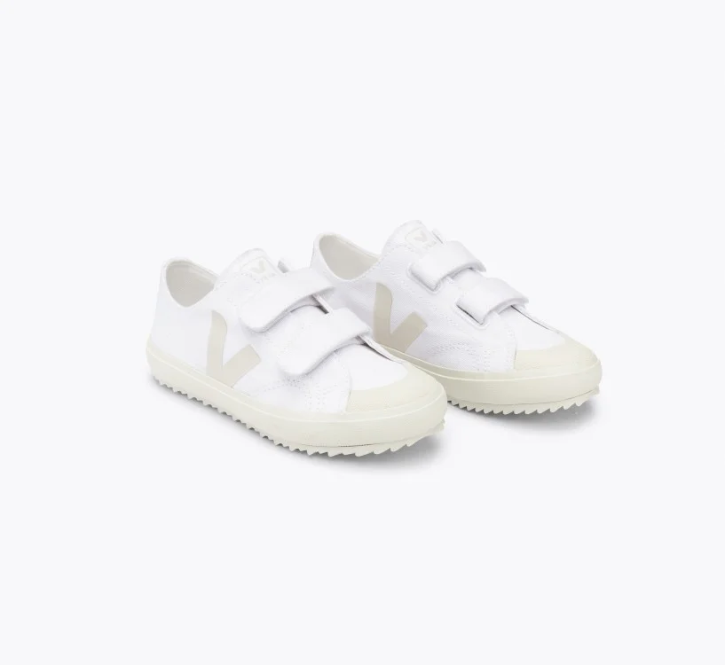 Tênis VEJA Infantil Ollie Algodão Branco Pierre VEJA - VERT Oficial 2