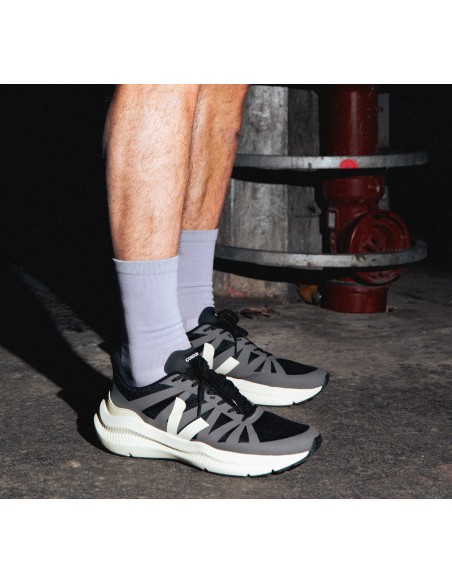 Tênis VEJA Masculino Condor 3 Engineered-Mesh Preto Calcaire VEJA - VERT Oficial