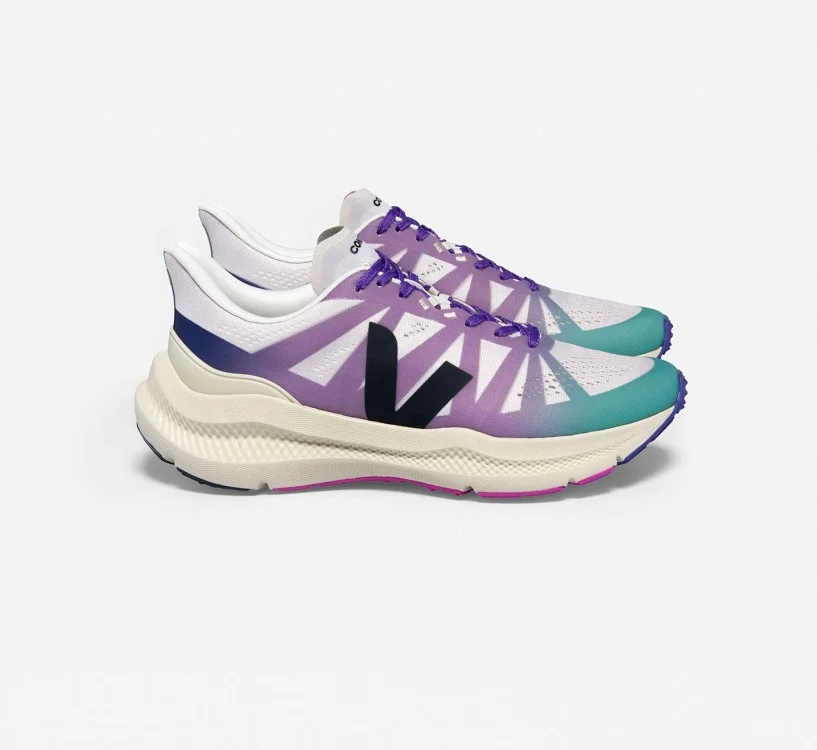 Tênis VEJA Feminino Condor 3 Engineered-Mesh Light Grey Preto Gradient VEJA - VERT Oficial