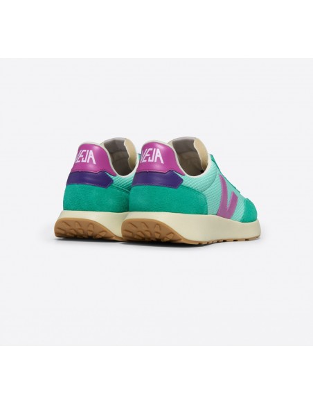 Tênis VEJA Feminino Paulistana Alveomesh Turquoise Mulberry VEJA - VERT Oficial