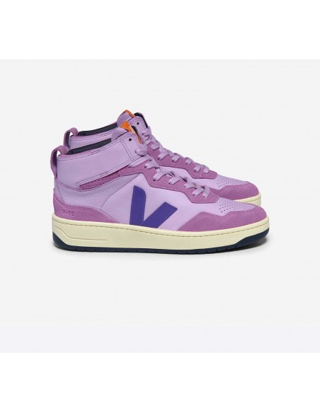 Tênis VEJA Feminino V-95 Couro Orchid Purple VEJA - VERT Oficial