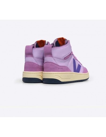 Tênis VEJA Feminino V-95 Couro Orchid Purple VEJA - VERT Oficial