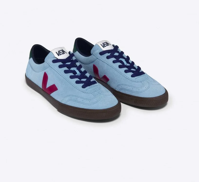 Tênis VEJA Masculino Volley Suede Aqua Marsala Eagle VEJA - VERT Oficial 2