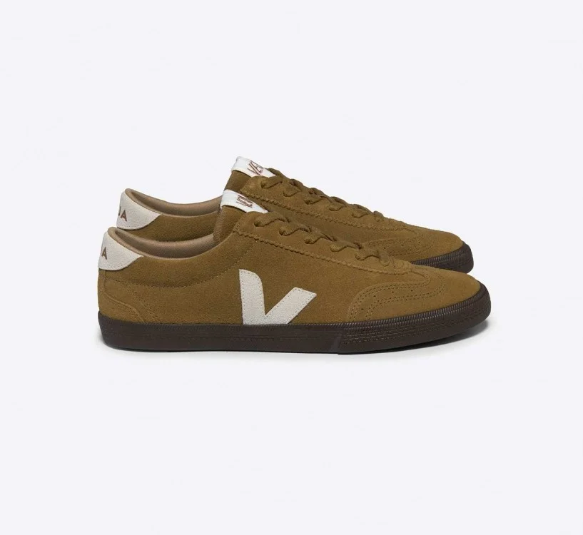Tênis VEJA Masculino Volley Suede Tent Natural Eagle VEJA - VERT Oficial