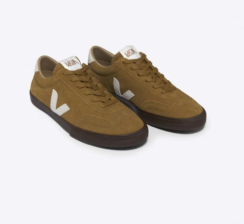Tênis VEJA Masculino Volley Suede Tent Natural Eagle VEJA - VERT Oficial 2