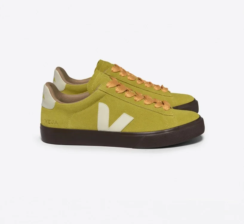Tênis VEJA Feminino Campo Bold Suede Liquor Pierre VEJA - VERT Oficial
