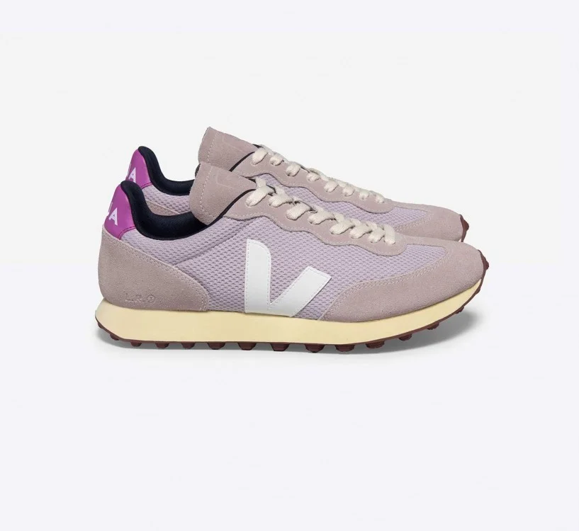 Tênis VEJA Feminino Rio Branco Alveomesh Parme Branco VEJA - VERT Oficial