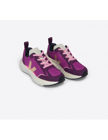 Tênis VEJA Infantil Canary Alveomesh Lotus Platine VEJA - VERT Oficial