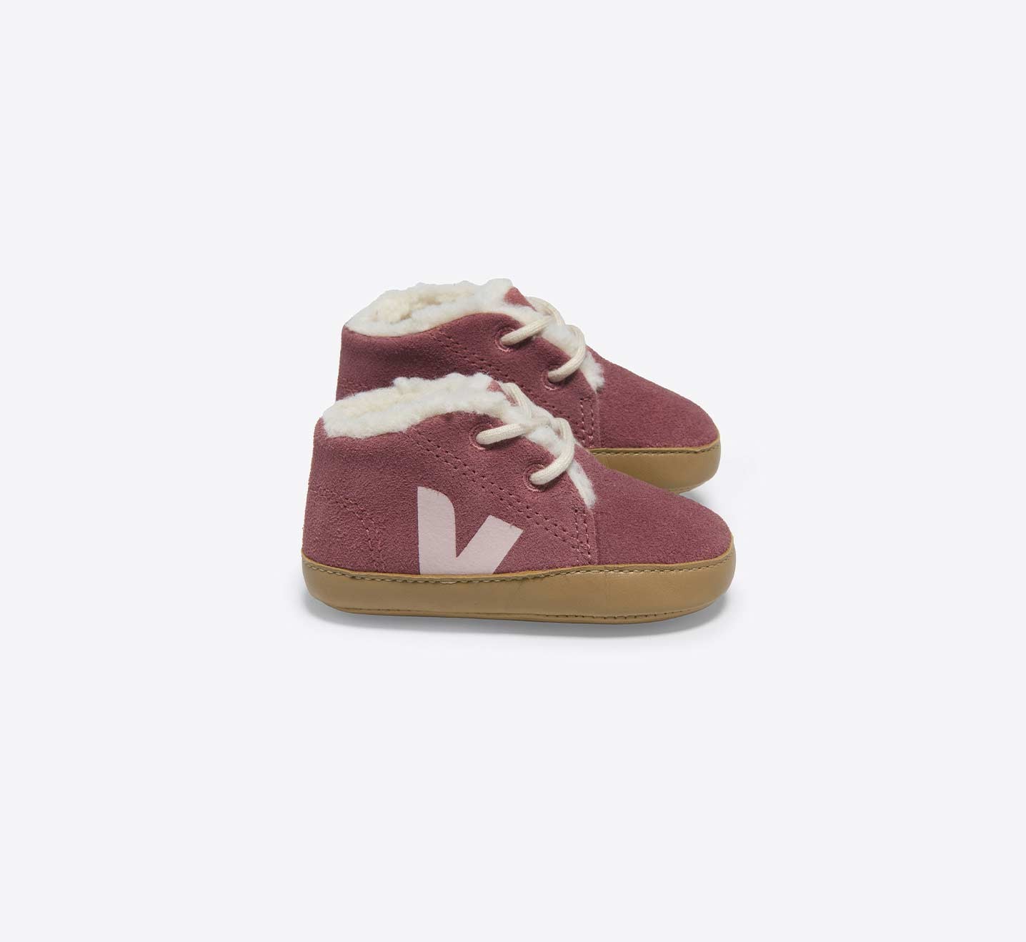 Tenis Infantil Baby Fured Suede Dried Petal Petale VEJA VERT