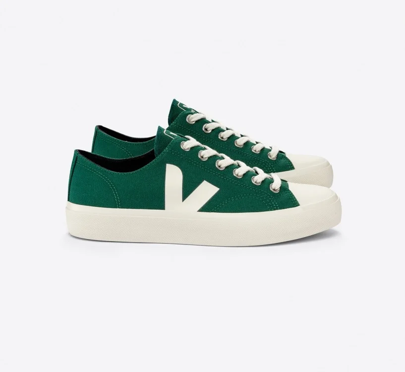 Tênis VEJA Feminino Wata II Low Algodão Poker Pierre VEJA - VERT Oficial