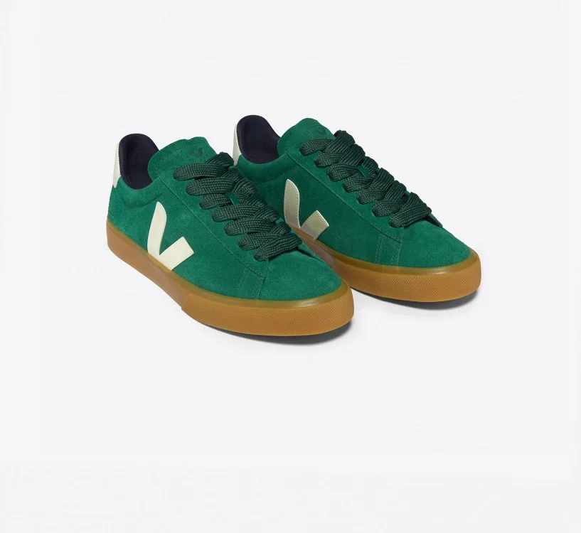 Tênis VEJA Feminino Campo Bold Suede Golf Pierre VEJA - VERT Oficial 2