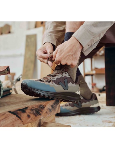 Tênis VEJA Feminino Fitz Roy Alveomesh Veja X Pedro Andrade Multico Grafite VEJA - VERT Oficial