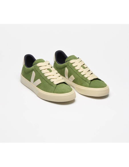 Tênis VEJA Feminino Campo Bold Suede Kiwi Pierre VEJA - VERT Oficial