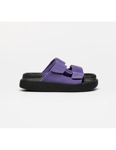 Sandália VEJA Feminino Etna Suede Açai Preto VEJA - VERT Oficial