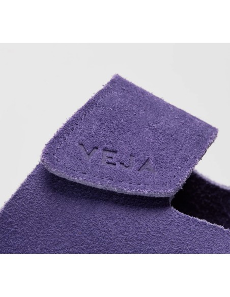 Sandália VEJA Feminino Etna Suede Açai Preto VEJA - VERT Oficial
