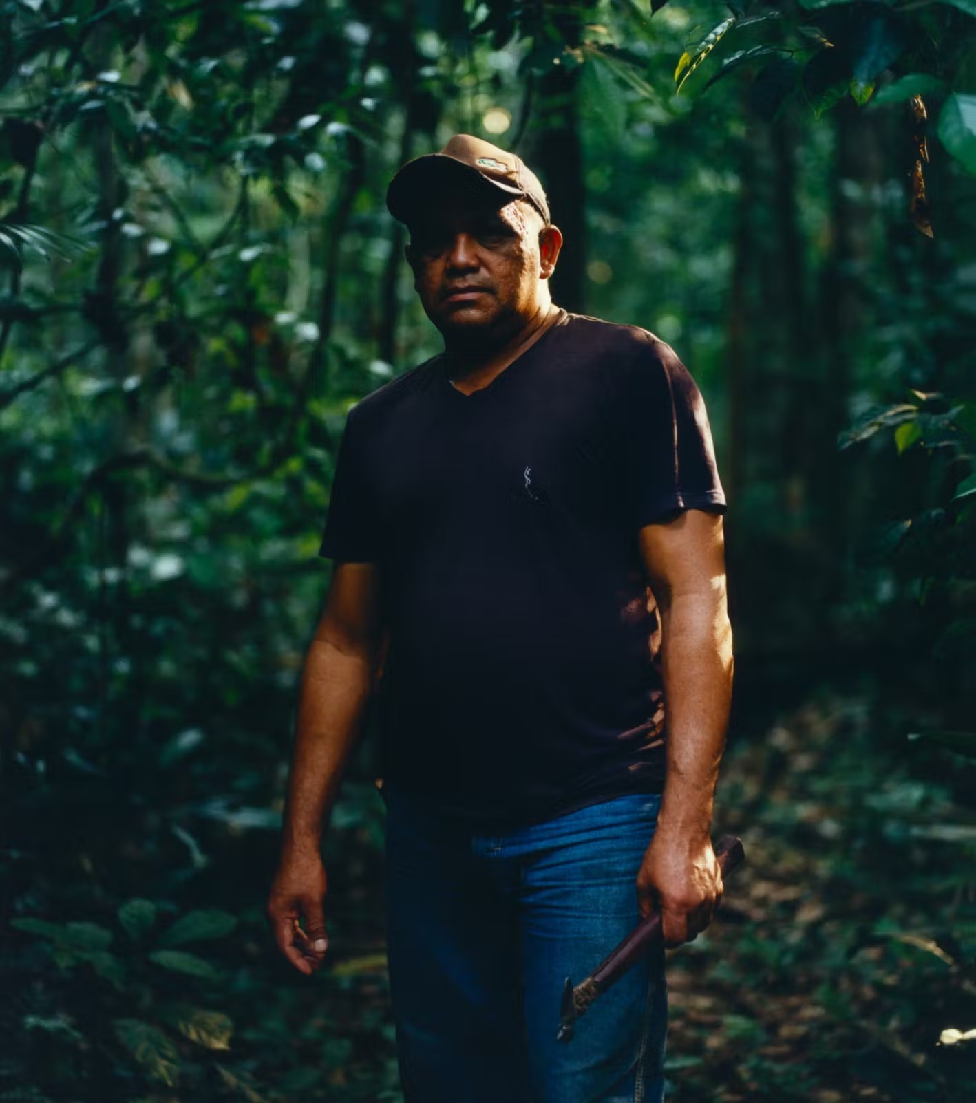 Fotografia do produtor de borracha 