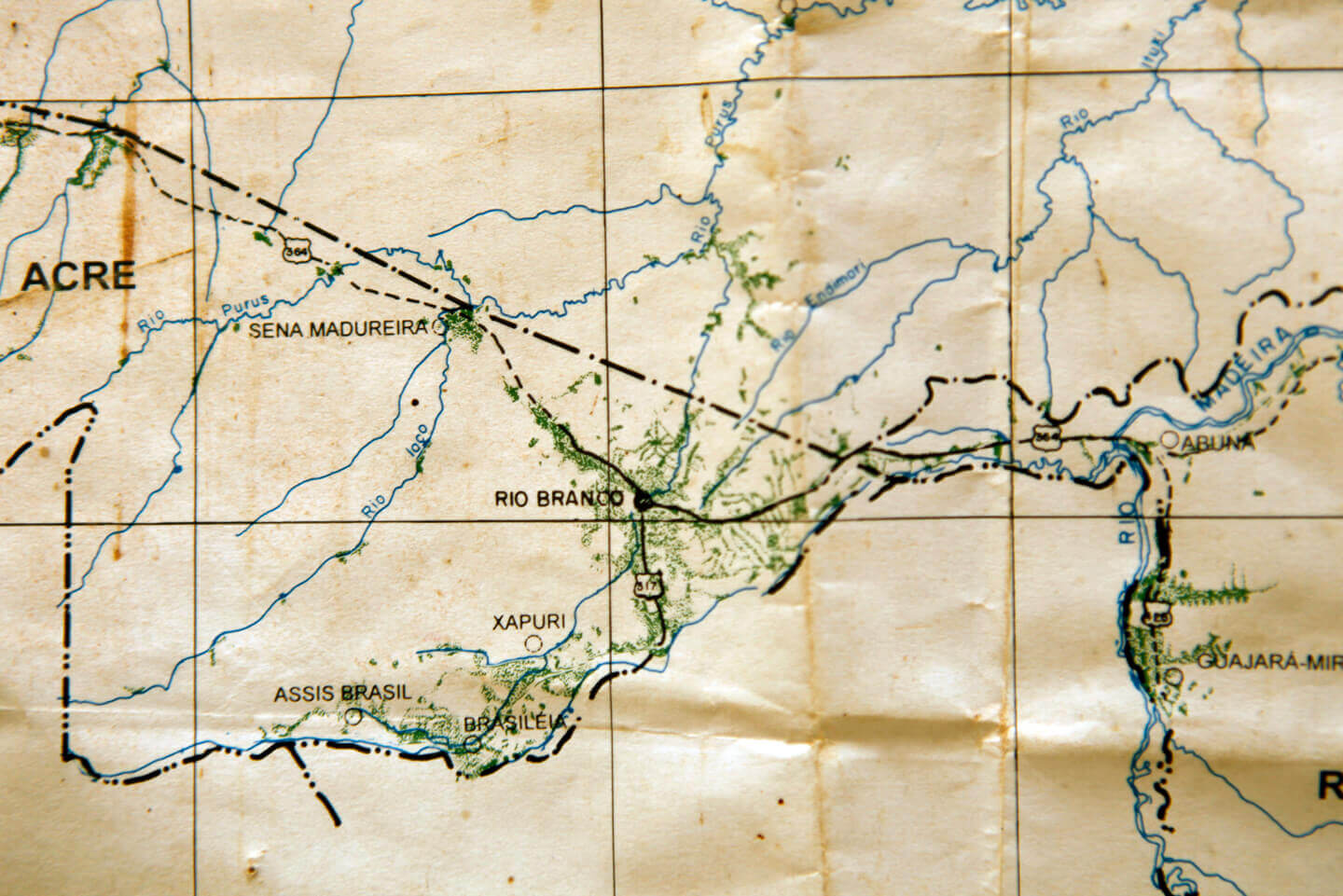 Mapa de Rio Branco 